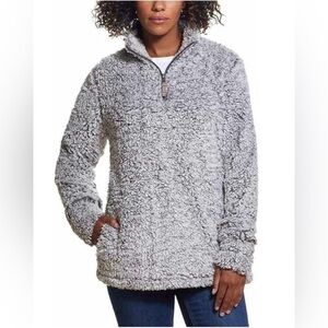 Weatherproof Vintage 1/4 zip sherpa pullover